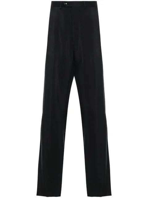 Giorgio Armani pleat-detail trousers Blue 4SGPP148T00Q7