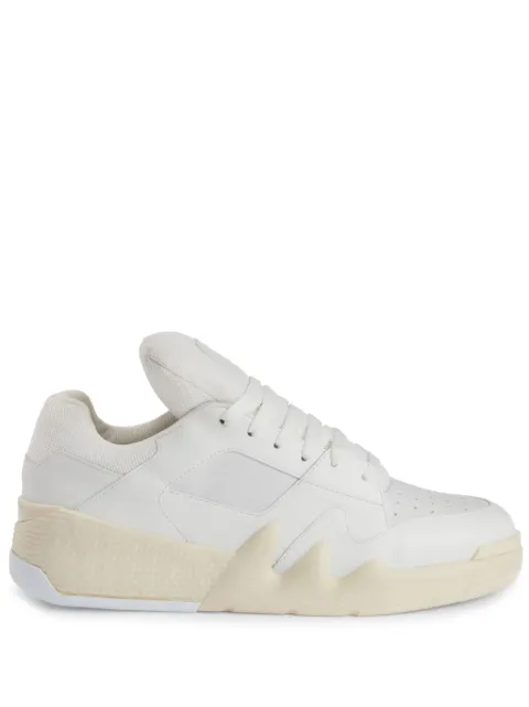 Giuseppe Zanotti Talon leather sneakers White RS40028001