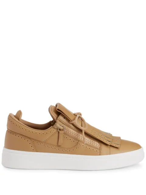 Giuseppe Zanotti GZ94 low-top leather sneakers Brown RM40040001