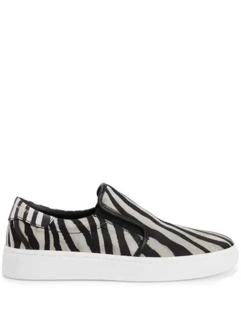 Giuseppe Zanotti GZ94 zebra-print slip-on sneakers Black RM40036001