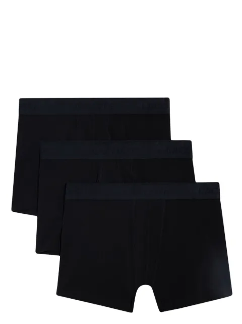 Lacoste logo-print cotton boxers (set of three) Black 5H3407