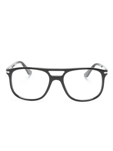 Persol Greta square-frame glasses Black PO3329V