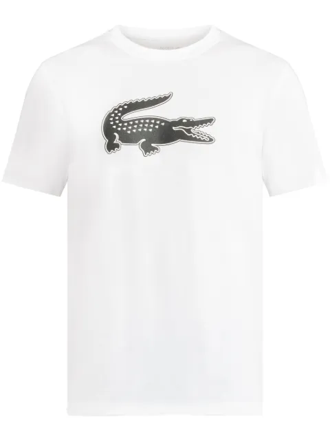 Lacoste Ultra Dry logo-print T-shirt White TH2042