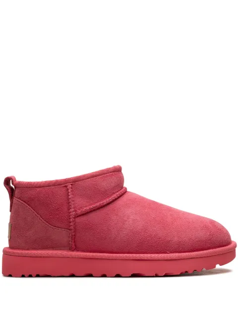 UGG Classic Ultra Mini suede boots Pink 1116109PGW
