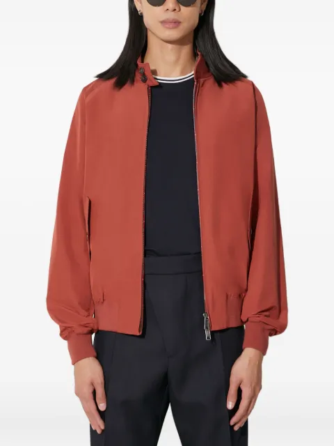 Baracuta G4 Cloth zip-front bomber jacket Red XXXXX