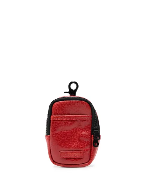 Private Stock Kew zip leather pouch Red PS02ACA14A