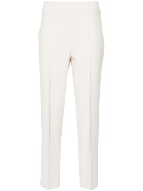 Peserico slim-fit cropped trousers Pink P0467801916