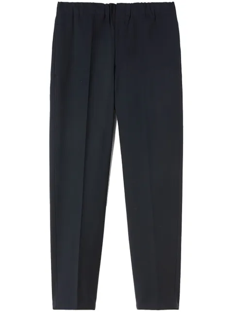 Jil Sander wool tapered trousers Blue J23KA0005J40159