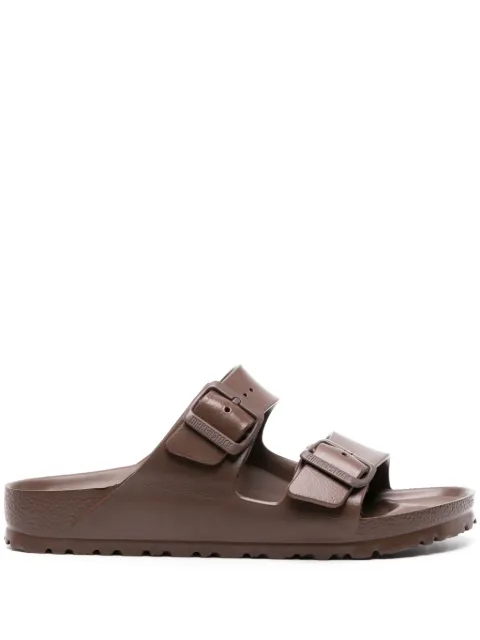 Birkenstock Arizona buckle slides Brown 1027402