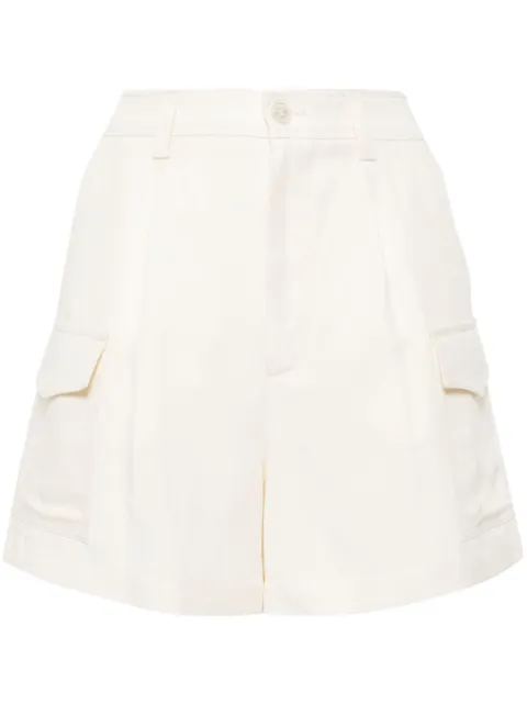 Woolrich pleated cargo shorts Neutrals 241CFWWSH0036FRUT3043