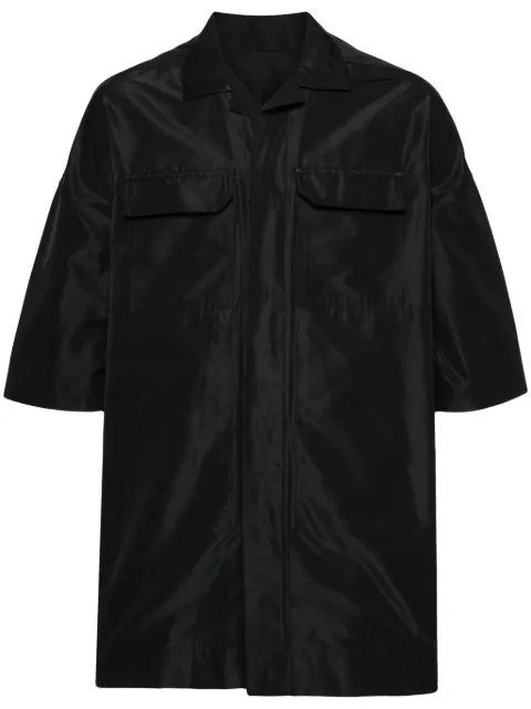 Rick Owens Magnum Tommy oversized shirt Black RU01D3298FK
