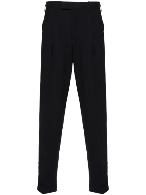 PT Torino pleated slim-cut trousers Blue COAFMAZA0CL1TO77
