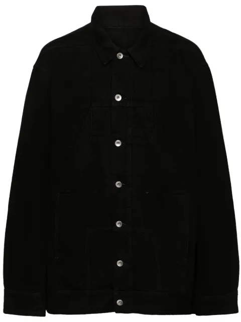 Rick Owens DRKSHDW Sphinx Jumbo Worker jacket Black DU01D1752BB