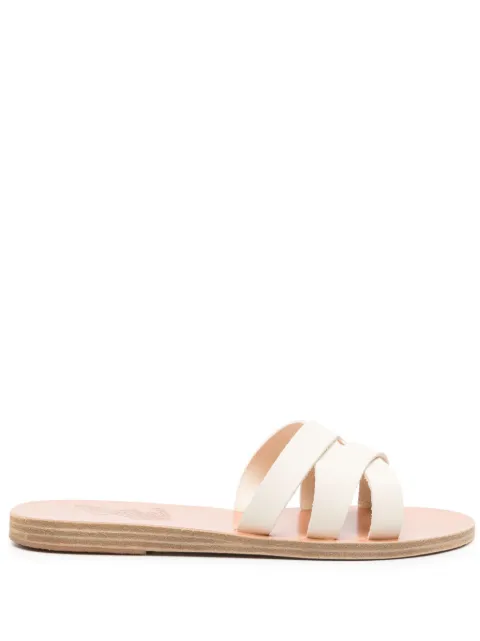 Ancient Greek Sandals slip-on leather sandals Neutrals DIONYSIAVACHETTAOFFWHITE