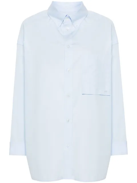 DARKPARK Nathalie cotton shirt Blue WSH05FAC15