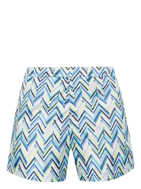 Missoni zigzag-pattern swim shorts Blue US24SP00BW00S1