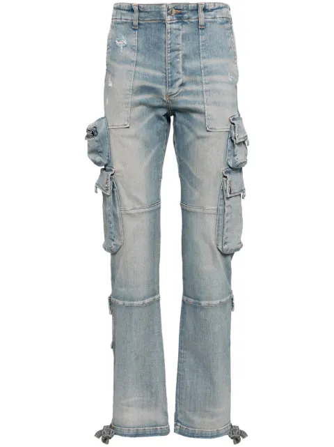 AMIRI Tactical cargo straight jeans Black AMDNCG1001