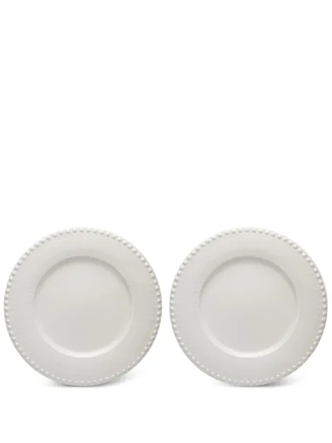 Bordallo Pinheiro Fantasia charger plates (set of two) Neutrals 65031378