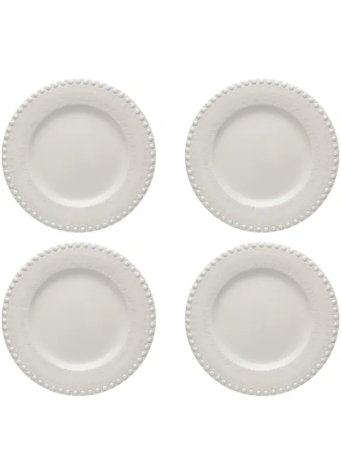 Bordallo Pinheiro Fantasia dinner plates (set of four) Neutrals 65031379