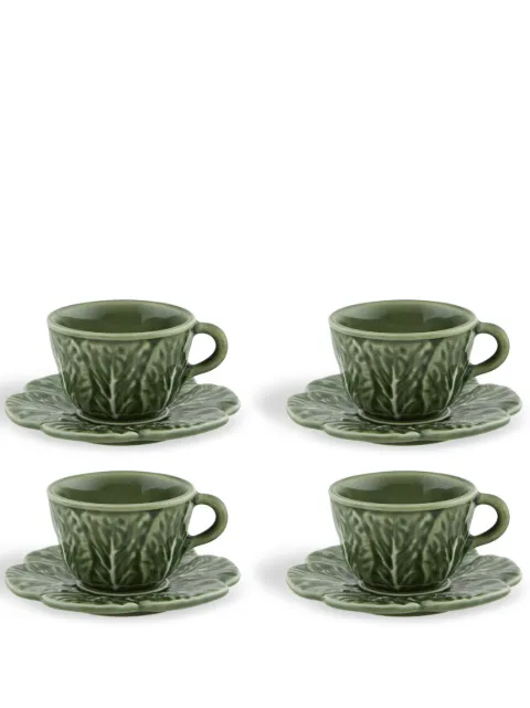 Bordallo Pinheiro Couve coffee set (set of four) Green 65031371