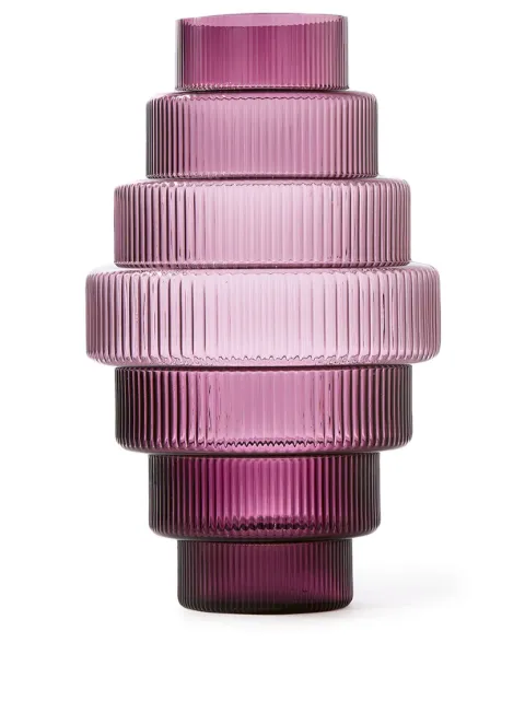 POLSPOTTEN Steps glass vase (65cm) Pink 140205420