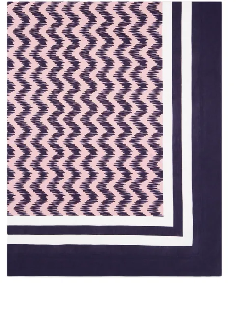 AQUAZZURA CASA large Jaipur linen tablecloth (400cm x 160cm) Pink JAITCL17LINPBL400