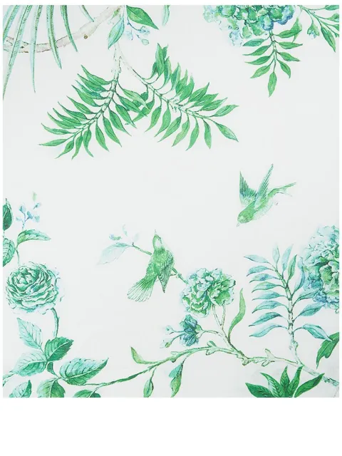 AQUAZZURA CASA small Secret Garden tablecloth (250cm x 160cm) White SGATCL17LINKGR250