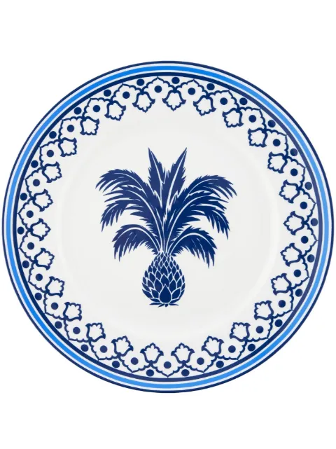 AQUAZZURA CASA Jaipur charger plate (31cm) Blue JAICHP31PCNBLUU00