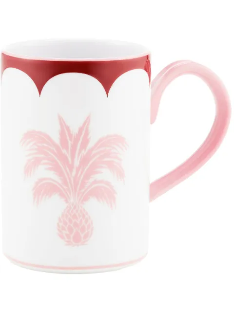 AQUAZZURA CASA Jaipur porcelain mug (38cl) Red JAIMUG38PCNBAPU00