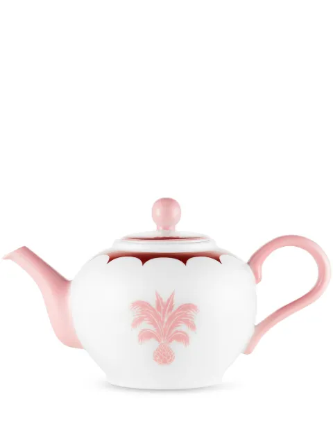 AQUAZZURA CASA Jaipur porcelain teapot (133cl) Red JAITEP12PCNBAPU00