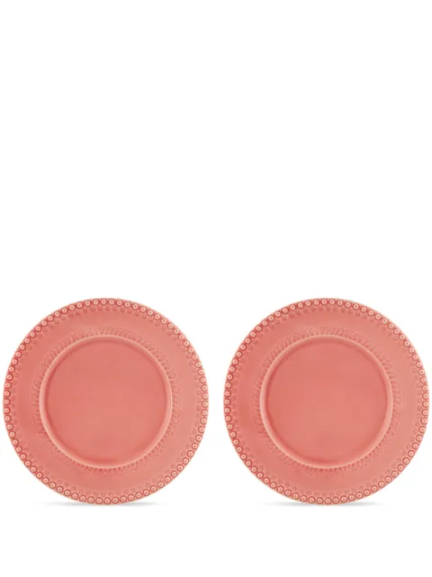 Bordallo Pinheiro Fantasia charger plate (set of two) Pink 65031384