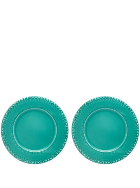 Bordallo Pinheiro Fantasia charger plate (set of two) Blue 65031374