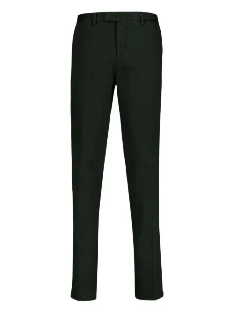 Boglioli cotton chinos trousers Green 80844QFB3753