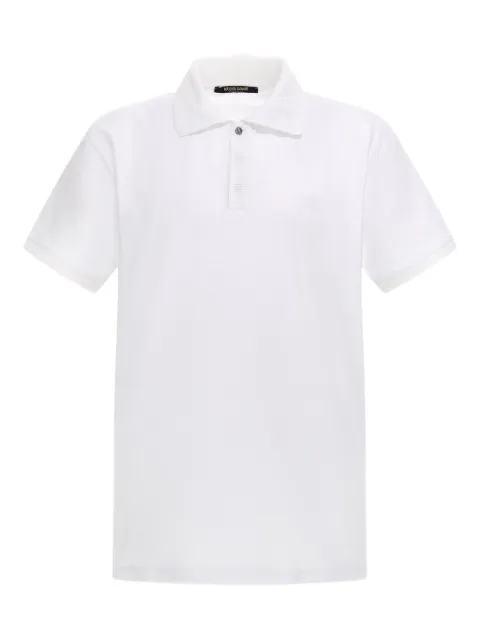 Roberto Cavalli logo-embroidered polo shirt White SRT64BKB002