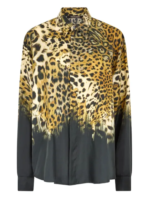 Roberto Cavalli leopard-print shirt SRT7144QL49