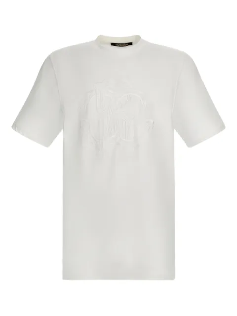 Roberto Cavalli logo-detail short-sleeve T-shirt White SRT61DJD060