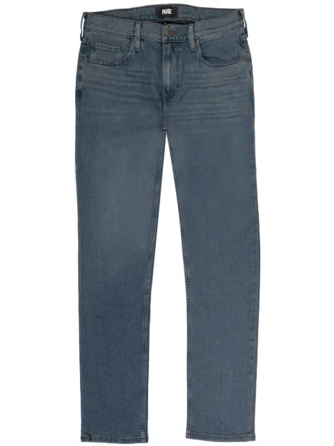 PAIGE mid-rise straight-leg jeans Blue M655I95B223
