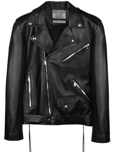 DANCASSAB Gainsbourg leather jacket Black DCFW16UGAINEGSA