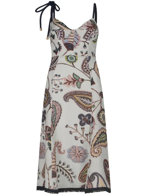 Silvia Tcherassi Dalil organic linen dress White ST240533