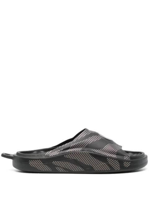 adidas by Stella McCartney logo-debossed slides Black IF6066