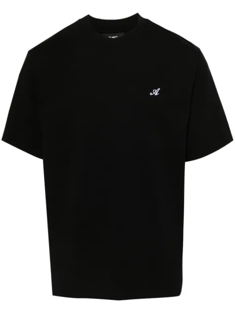 Axel Arigato logo-embroidered T-shirt Black A1141005