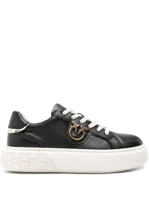 PINKO Love Birds-plaque sneakers Black SS0003P014