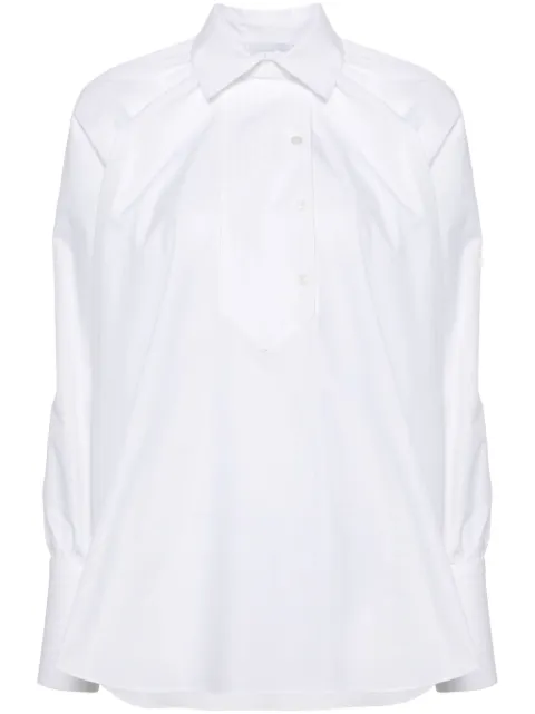 Patou batwing-sleeve shirt White BL0310017001W