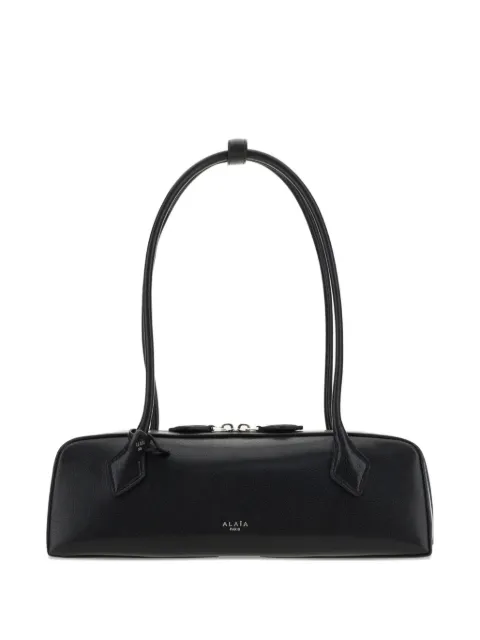 Alaïa leather shoulder bag Black AA1S06033CA212