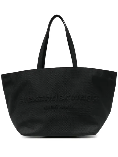 Alexander Wang canvas Punch large tote Black 20224T02T