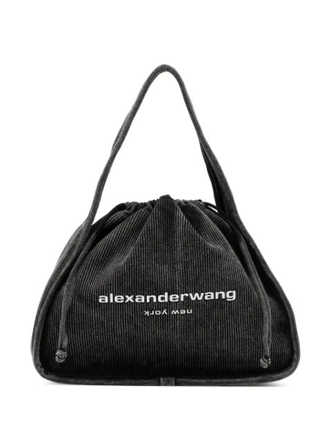 Alexander Wang large Ryan drawstring bag Grey 20224K41T015