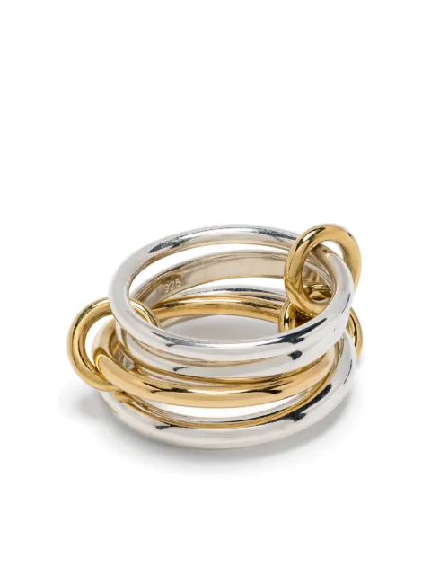 Spinelli Kilcollin 18kt yellow gold and sterling silver Hyacinth rings Silver G4HYASG