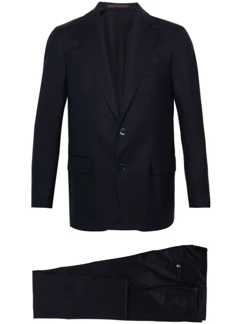 Bagnoli Sartoria Napoli virgin-wool twill suit Blue BAAMA82PS20TVBCU068