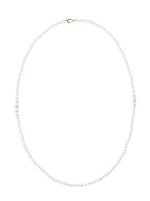 Mizuki 14kt yellow gold freshwater pearl necklace Gold SBN304