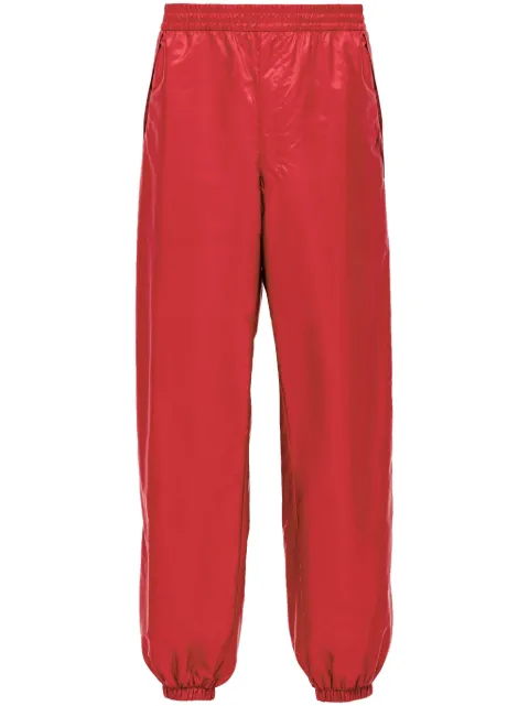 Prada Re-Nylon track pants Red SPH374SOOO1WQ9